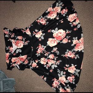 Classy, floral skater dress